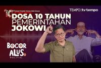Nilai Rocky Gerung untuk 10 Tahun Jokowi: Dinasti Politik dan Warisan Beban untuk Prabowo Subianto