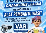 Poster resmi pengumuman penggunaan teknologi VAR pada turnamen bergengsi Totabuan Champions League (TCL) Cup 2026 di Kotamobagu.